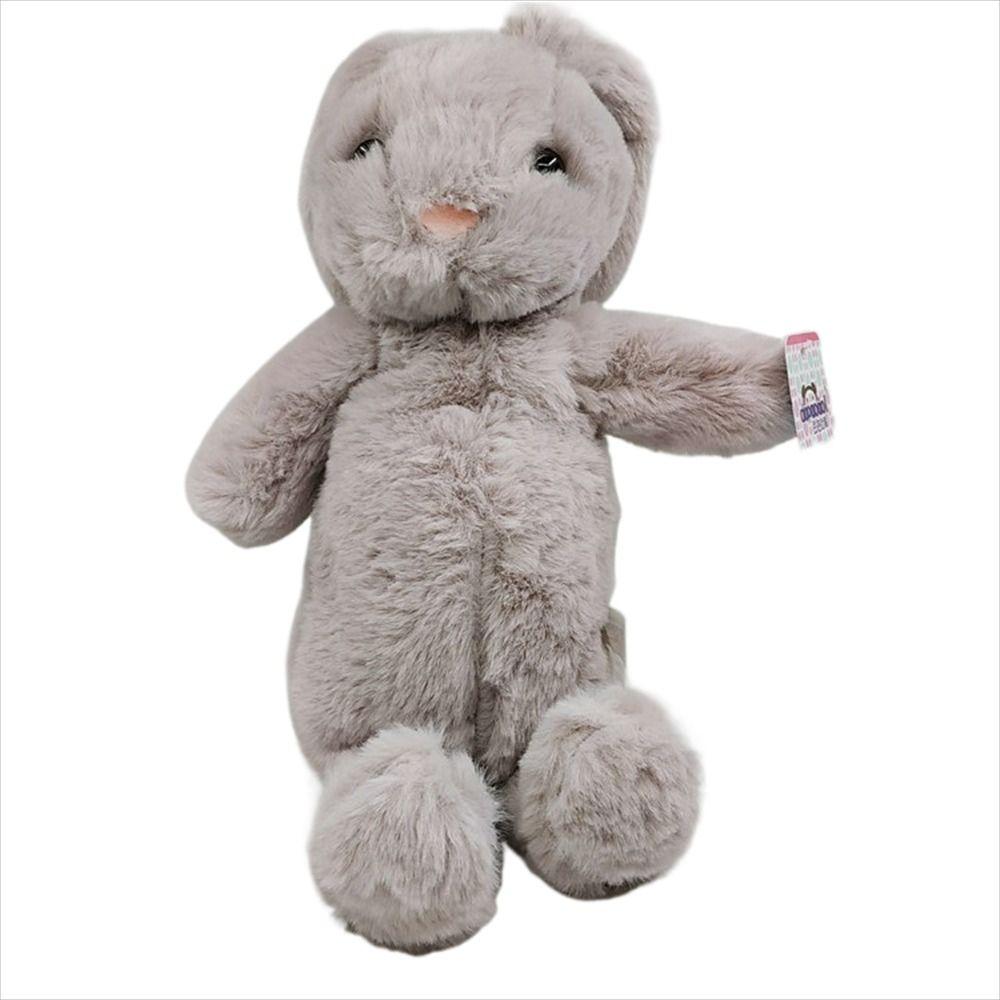 

Rabbit Shape Plush Pencil Case Stuffed Toy Pencil Bag Stationery Pouch Pencil Box светло-фиолетовый