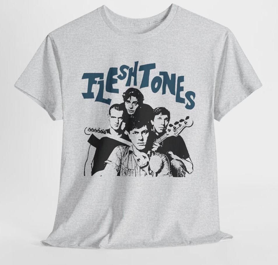 The Fleshtones Band T Shirt Unisex Heavy Cotton Tee