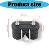 Double Nylon Strap Guide Rope Clamp with Automatic Locking Mechanism Self Lock Clamp for Easy Installation on Boats