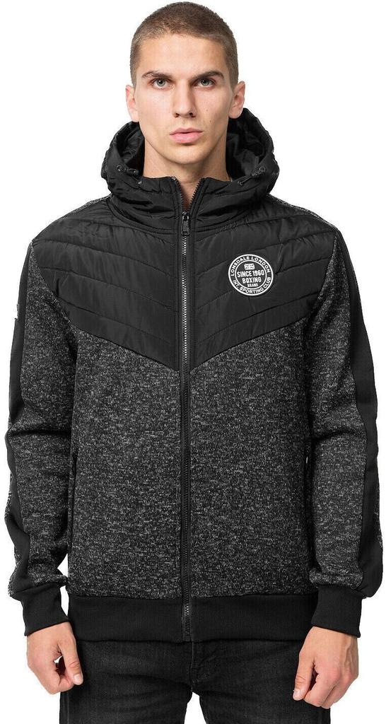 Демисезонная куртка Lonsdale Jacke Kapuze normale Passform grau schwarz BUNACAIMB