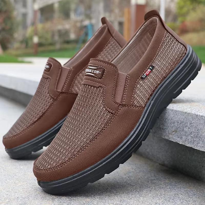 Men's Spring Sports Shoes Cheap Shoes Free Clearance and Shipping Soft Soled Canvas Men's Shoes Comfortable and Casual Sports Sh