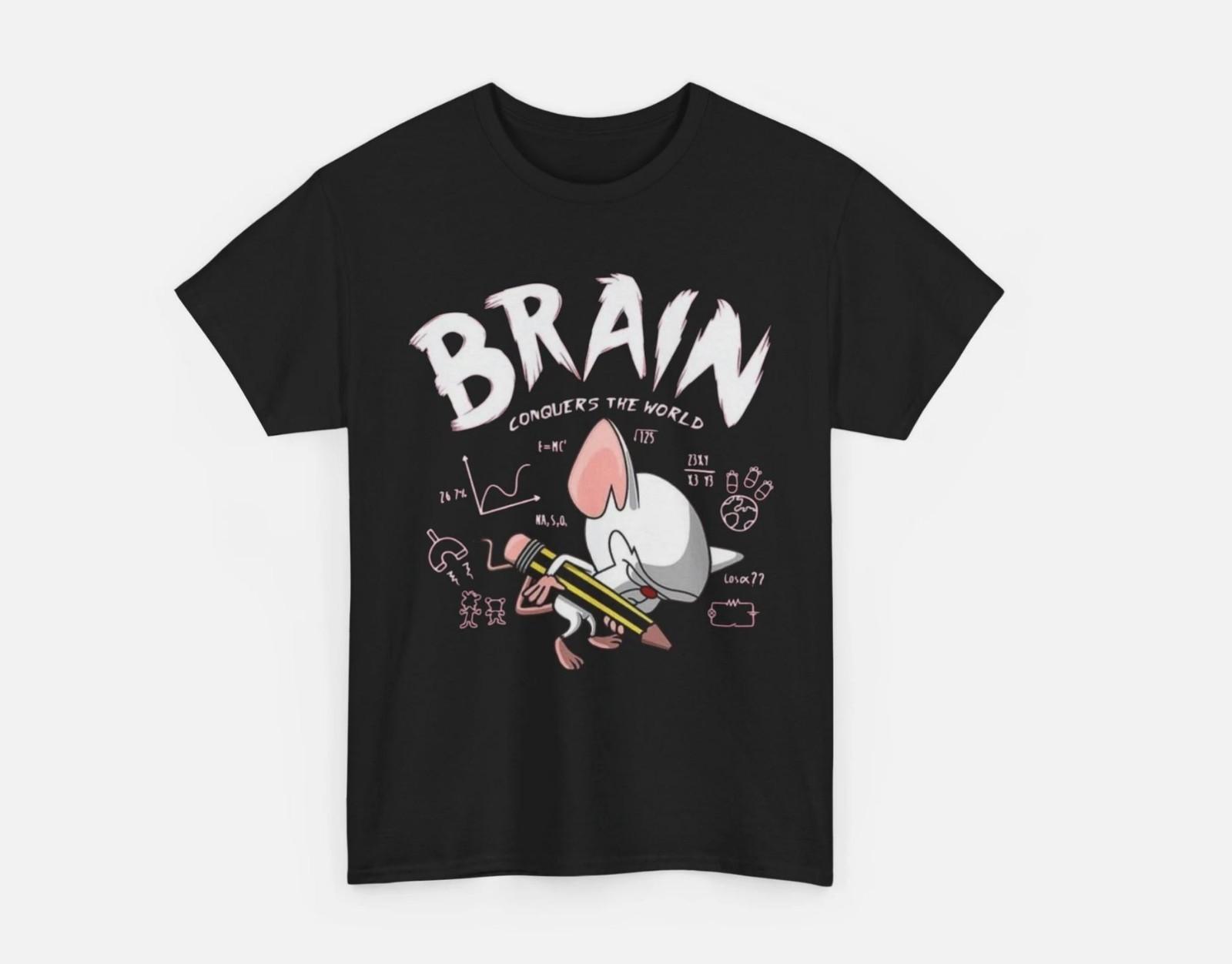 Pinky and the Brain Tee Unisex T-Shirt Mind Control Graphic Tee XXXL