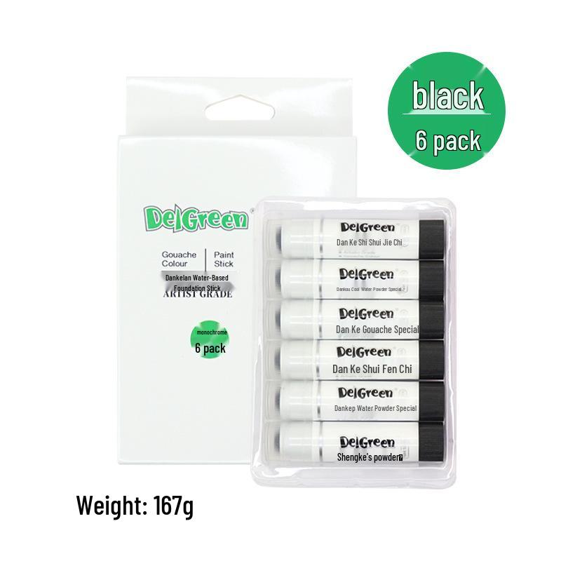 Dankelin Washable Watercolor Sticks: 12, 18, and Macaron Colors - Perfect for Painting and Graffiti.