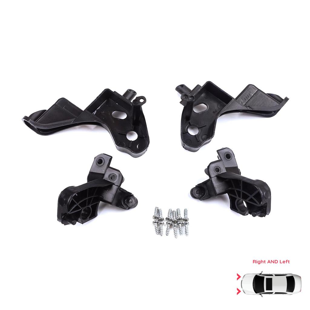 EHL574 Scheinwerferhalter-Montage, Reparaturhalterung, Lasche, links und rechts, für Citroen C4 MK2 B7 NC 2009–2018 DS4 MK1 NX 2010–2015