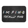 Funny TV Show Friends Collage Front Floor Door Entrance Mats Indoor Bathroom Kitchen Doormat Toilet Carpet Rug