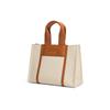 CHARLES&KEITH Pu Handbag Women's Cognac Light Umber / Beige / Black (Unisex) Handbags CK2 31220029