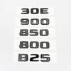 Glossy Black Letters B25 30E 900 850 800 700 ABS Emblem for Mercedes Benz Brabus E W212 W213 Car Trunk Badge Logo Sticker OG7