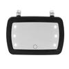 Universal  Car Sun Visor Makeup Mirror LED Touch Switch Sun Visor HD Interior HD Mirror 170*110mm-No Battery
