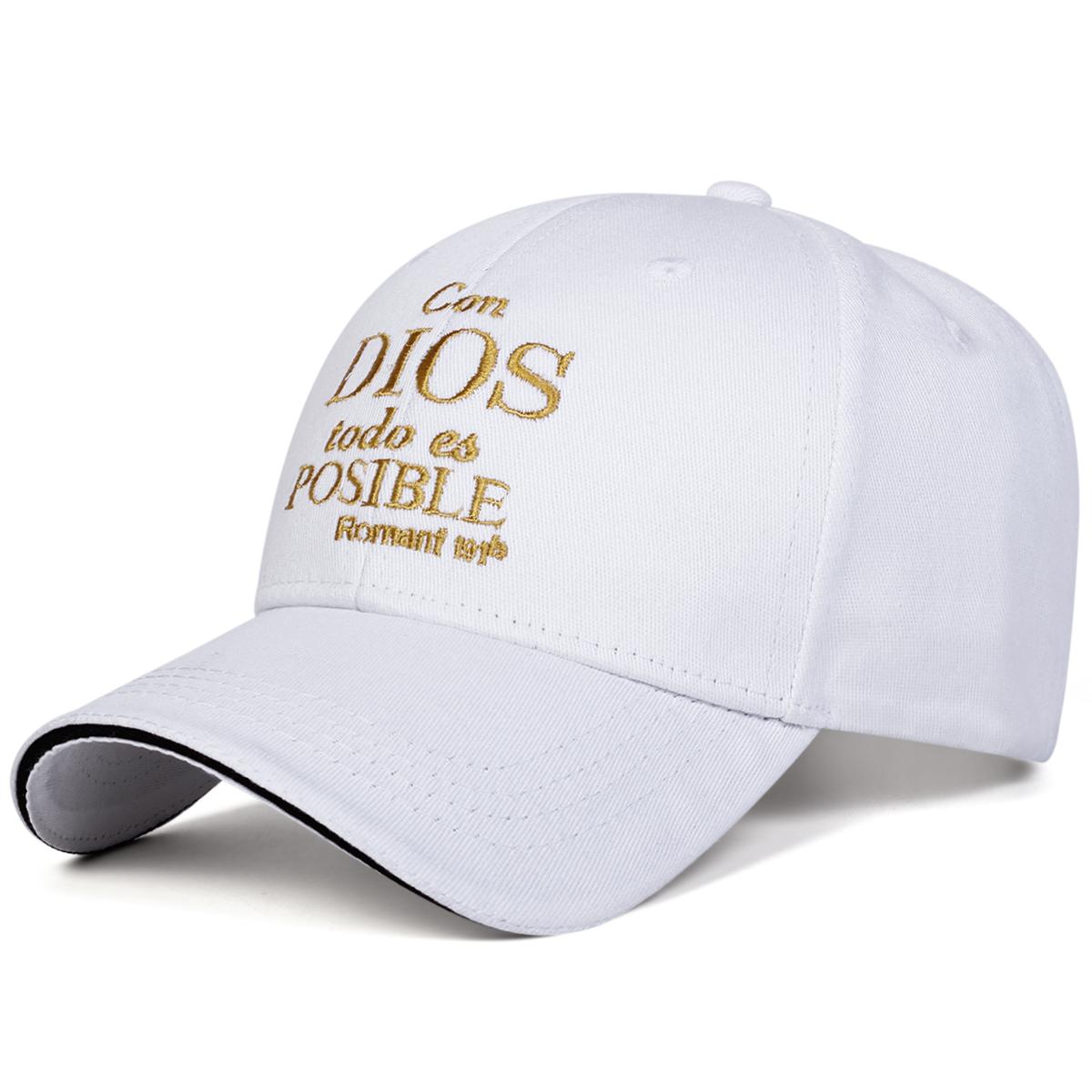 

Unisex Dios Letter Embroidery Baseball Caps Spring And Autumn Outdoor Adjustable Casual Hats Sunscreen Hat Sports Cap