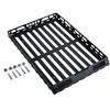 TRINOOD Roof Rack Stainless Steel Luggage Carrier Roof Rack for 1/18 JEEP 32521 1/24 Kyosho MINI-Z 4×4 RC Crawler Car Parts