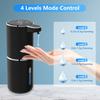380ML Touchless IPX5 Waterproof Wall-Mounted ABS Material New Electric Automatic Smart Sense Soap Dispenser for Bathroom Kitchen