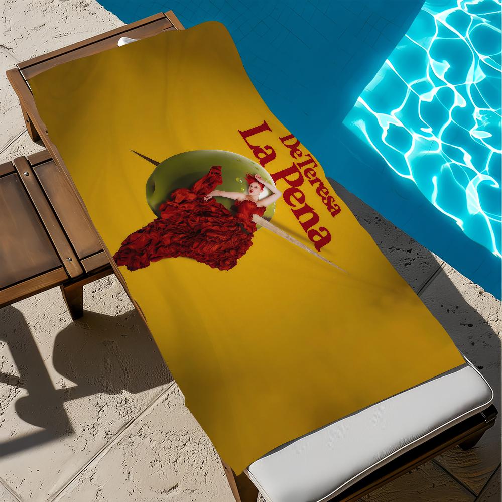 Towel Beach Bath Quick-Drying Lightweight Singer Portable Sauna Camping Swim D-DeTeresa Pool Travel