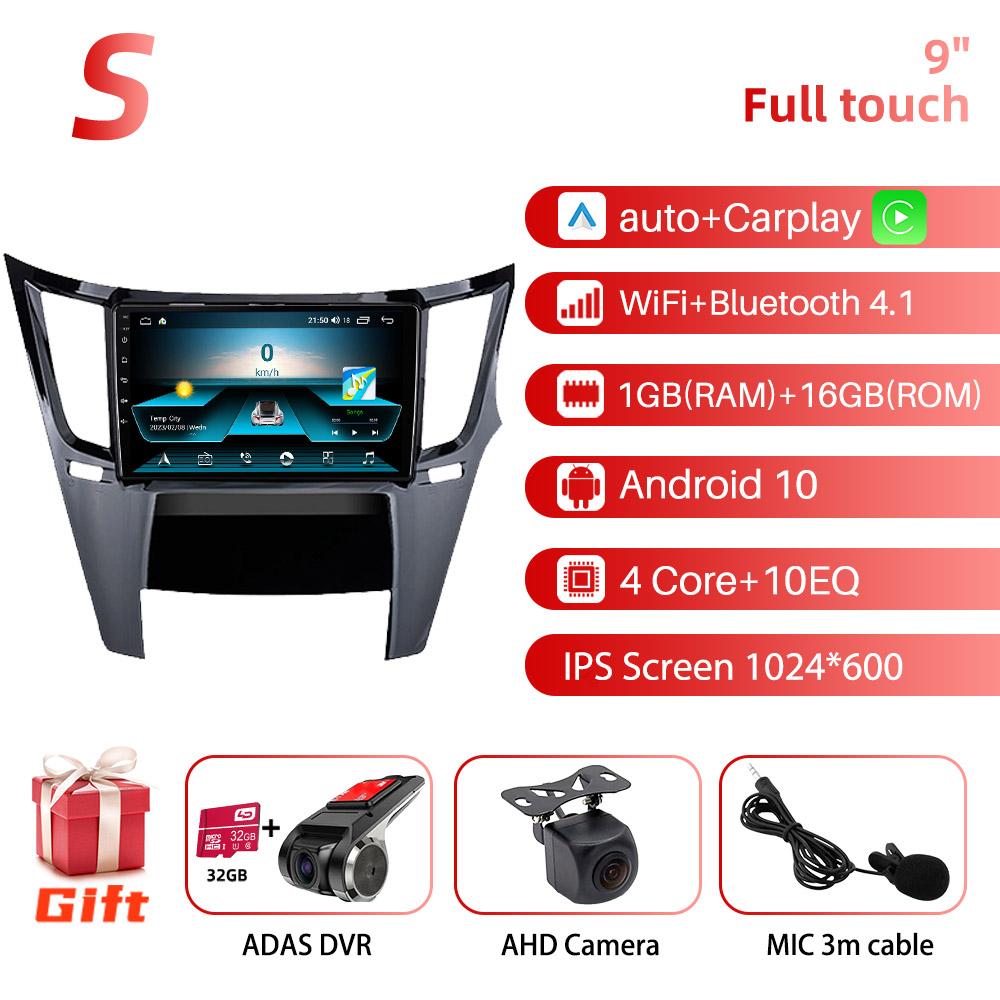 2 Din Autoradio for Subaru Outback RHD 2010-2016 Car Stereo WiFi Carp lay GPS Navigation Multimedia Video Player Head Unit