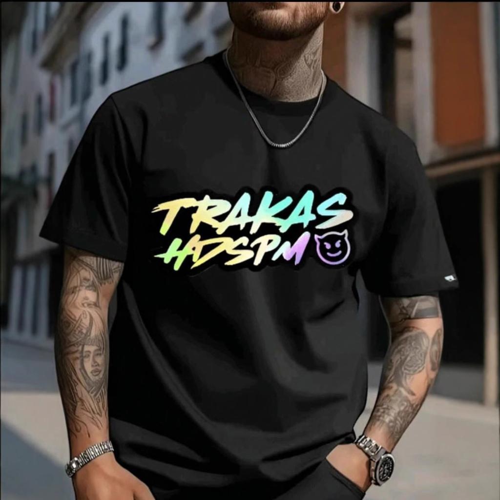 Printed T-shirts for Men and Women's Hip-hop Short-sleeved T-shirts