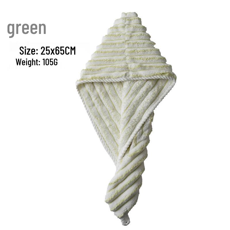 Cationic Quick-Dry Hair Towel Cap