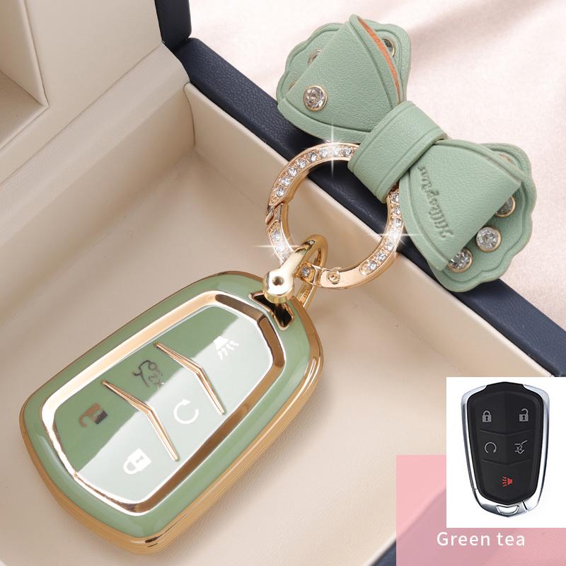 New TPU Car Key Case Remote Control Protector Cover for Cadillac ATS-L XTS XT5 CTS CT6 ATS 28T SRX Escalade 2015 Accessories