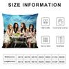 Neuer P-Pretty Little Liars Kissenbezug 3D-Druck Polyesterfaser 40*40 cm Heimsofa Zierkissenbezug Dekoration Festivalgeschenk