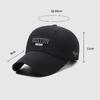 Embroidered Letter Hat Sunscreen Hat Men's Summer Sun Hat Breathable Cap Quick-Drying Baseball Cap