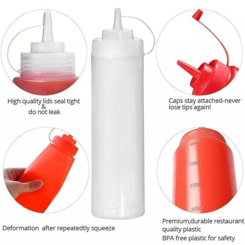 Capacity for sauce 250 ml 4 pcs