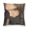 Leon S Kennedy Romantic Pillowcase Double-Sided Printing Fabric Cushion Cover Decor Pillow Case Cover Home Zipper 40X40Cm