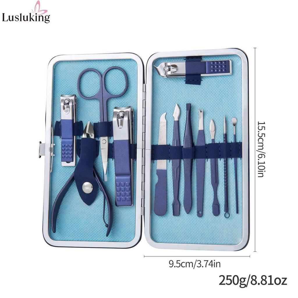 Carbon Steel Nail Clipper & Manicure Set: Household Beauty Tools