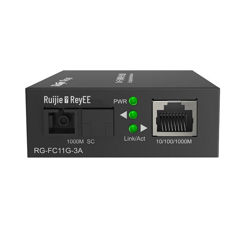 

Ruijie Gigabit Single-Mode Single-Fiber Media Converter Set