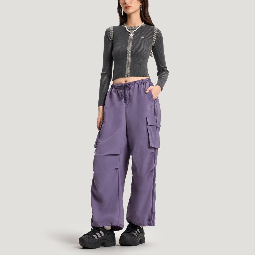 Adidas Originals Sweater Jacket Classic Fitted Comfortable Crew Neck Sports Long Sleeve Knit Top Women tops KR5037