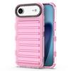 For iPhone 17 Air Case Stripe Design Anti-Slip Detachable TPU+PC Phone Cover