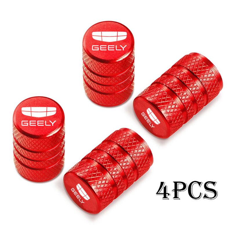 For Geely Atlas Coolray Emgrand EC7 EC8 X7 EX7 CK2 Car Wheel Tire Valve Caps Tyre Stem Covers Airdust Waterproof Stem Caps1
