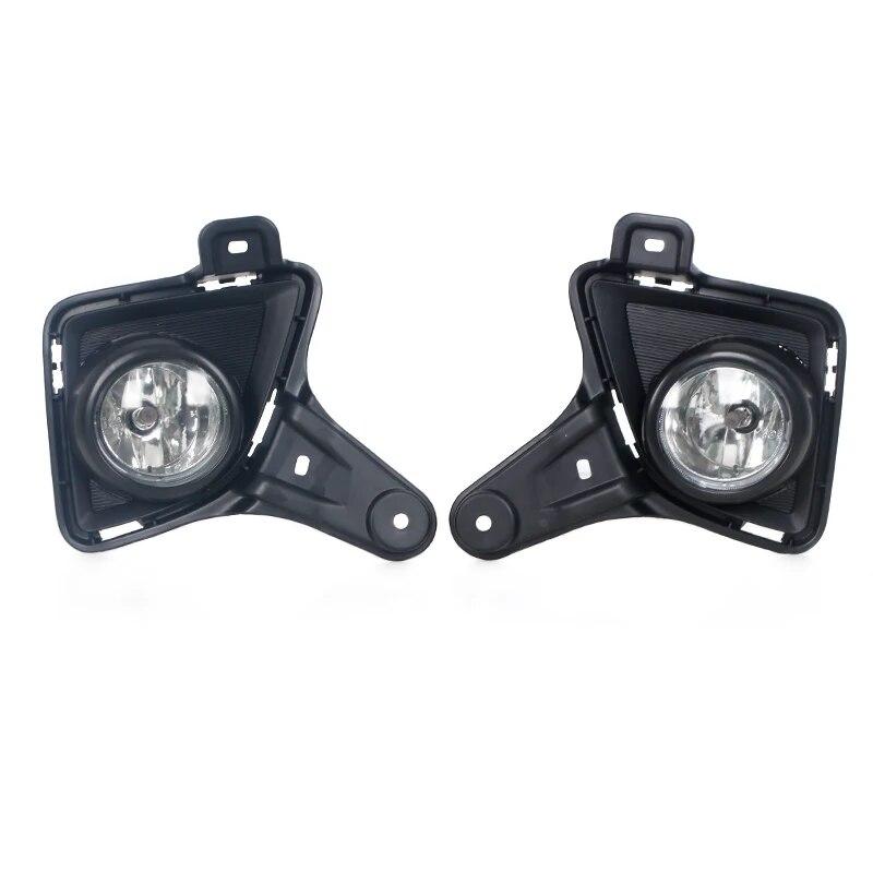 1 Pair For Toyota Hiace 2011 2012 2013 Car Front Bumper Fog Light Foglight Foglamp Daytime Running Lamp