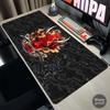 Gaming Esports Mouse Pad Universal Desktop And Laptop Computer Anime ONI Girl Black Office Rubber Anti Slip Pad