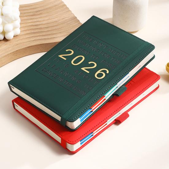 2026 Weekly Planner Daily Productivity Notebook with Monthly Layout Hardcover Organizer for Work School