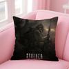 game survival SSTALKER 2 Heart of CChornoby Cushion Cover Pillow Case Soft Friendly Fabric  Concealed Zipper