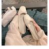 Cowhide Version~ Soft-soled Shallow-mouth Bow Showing Feet White Ballet Shoes Genuine Leather Mary Jane Single Shoes Women's Flat Shoes
