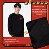 Li Ning Round Neck Pullover Trendy Sports Lifestyle Comfortable Fashion Versatile Simple Vitality Sweatshirt Men sweatshirt AWDVH39-1