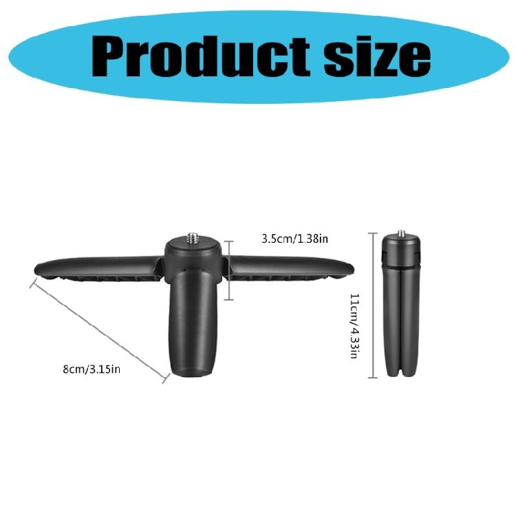 Mini Tripod Desktop Stand Stabilizer Holder for Pocket 3 Sports Camera Portable Tripod Stand Easy Installation