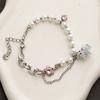 Exquisite Black White Beaded Little Specter Bracelets for Women Sweet Bracelets