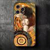 Kiss By Gustav Klimt Art Soft Phone Case for iPhone 16 16E 17 Air 15 Pro Max 14 Plus 13 Mini 11 12 7 Black Cover Back Shell