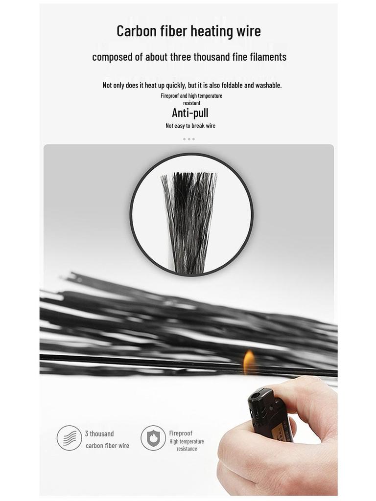 Men's Dual Control USB Heated Vest - 11 Zone, 3 Temperature Settings for Winter