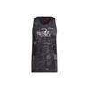 Tank Tops Men's Black Crew Neck Moderate Straight Fit HE6377