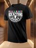 Rugby - Lightweight Breathable Polyester Tee with Six Nations Championship Graphic - White Shirt Featuring Wales T-shirt