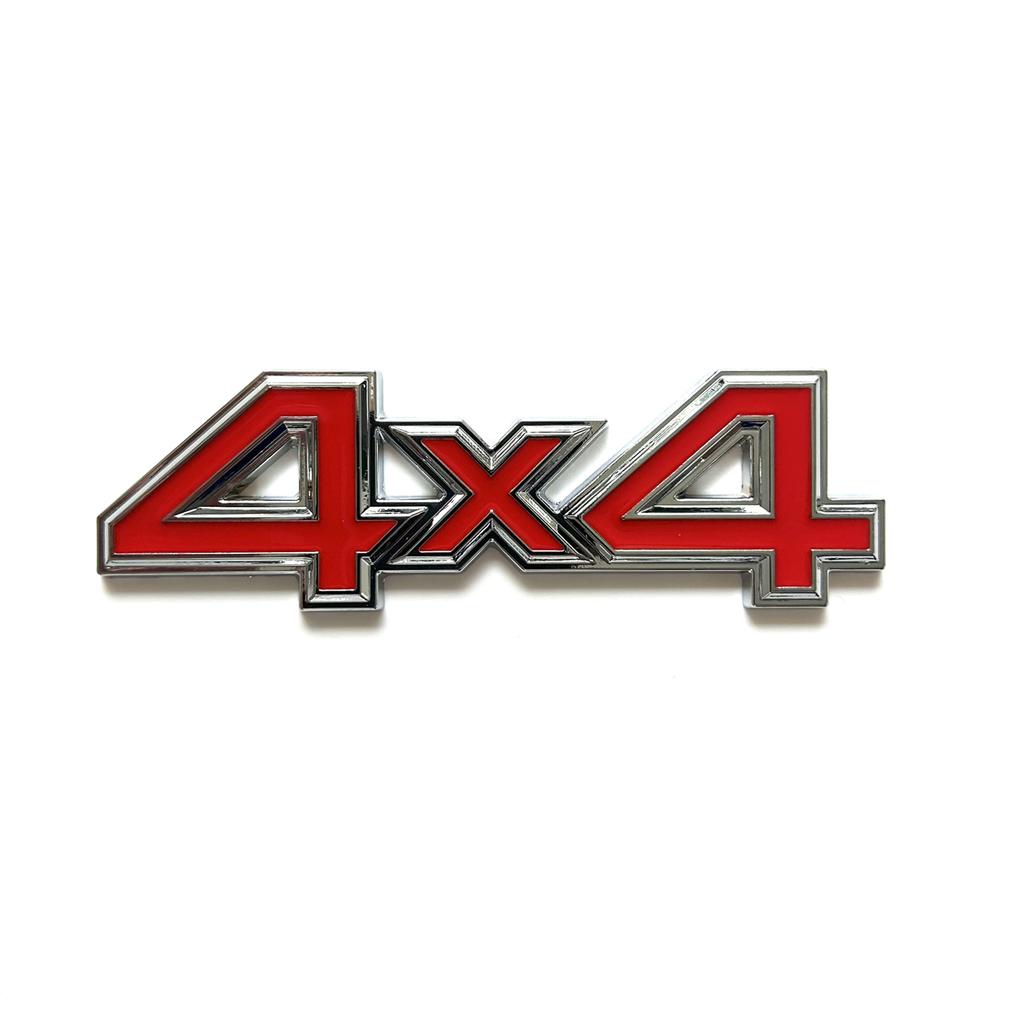 3D Metal Black Silver Red Logo 4X4 Emblem Car Fender Badge Trunk Decal For Jeep Sticker Auto Accessories Uy1