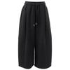 Sancai Women's Winter Casual Wide-Leg Cropped Culottes