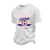 Men's Casual Short Sleeve T-Shirt with Multi- Print Design for Sports Fan Support