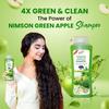 Nimson Green Apple Anti-Dandruff Shampoo – 500ml | With Tulsi & Aloe Vera | Controls Dandruff, Strengthens Roots | Nourishes Scalp | For Soft, Smo