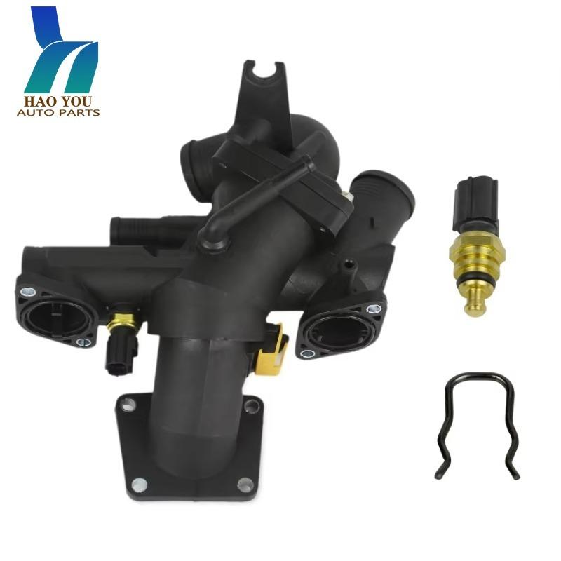 AJ811793 Auto Part Cooling Coolant Regulator Housing with Thermostat for Jaguar XJ8 S-Type XK XF Vanden