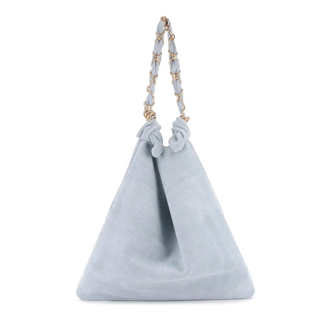 Retro Frosted Cowhide Tote - Large Capacity, Casual Single Shoulder Bucket Bag