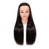 Head Model Long Hair Training Head Synthetic Hairstyle Manikin Head Adult Manikin Head  Barbershop