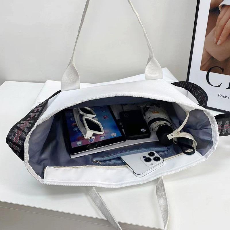 Canvas Bag Shoulder Bag Women's Bag Tote Bag New Handbag Fashionable and Simple Large-capacity Messenger Bag
