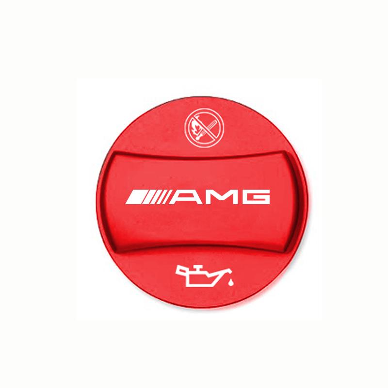 Car Fuel Cap Aluminum Alloy Oil Box Lid Petrol Tank Cover For Mercedes Benz AMG W203 W206 W220 W205 W211 W212 W201 W168 W169 GLA